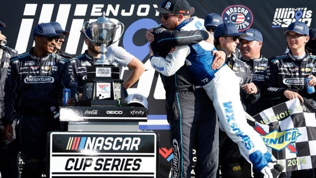 Cindric Clinches Victory in Dramatic Fashion as Blaney Runs Out of Fuel
