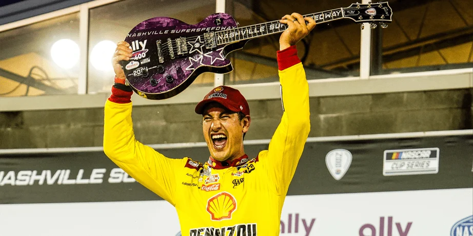 Joey Logano Secures First Win Of Season In Dramatic Ally 400 At Nashville