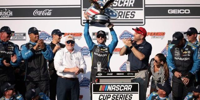 Ryan Blaney Takes Victory At Pocono