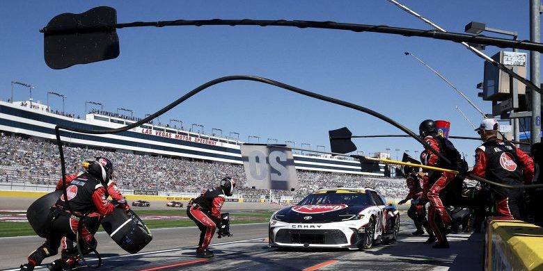 Christopher Bell Comes Up Short Despite Dominant Performance At Las Vegas (image courtesy NASCAR)