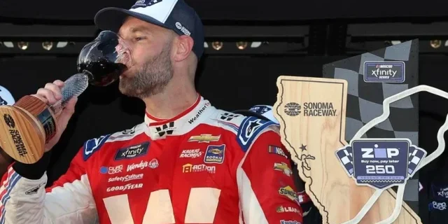 Shane van Gisbergen Triumphs Again With Back-to-Back Wins In Xfinity Series At Sonoma